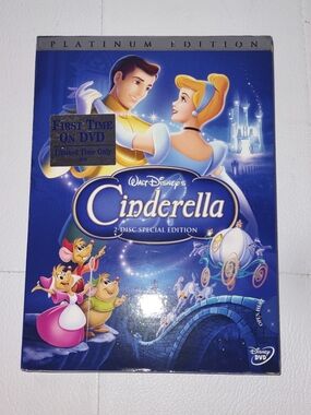 Cinderella (DVD, 2005, 2-Disc Set, Special Platinum Edition) Brand NIB Dustcover